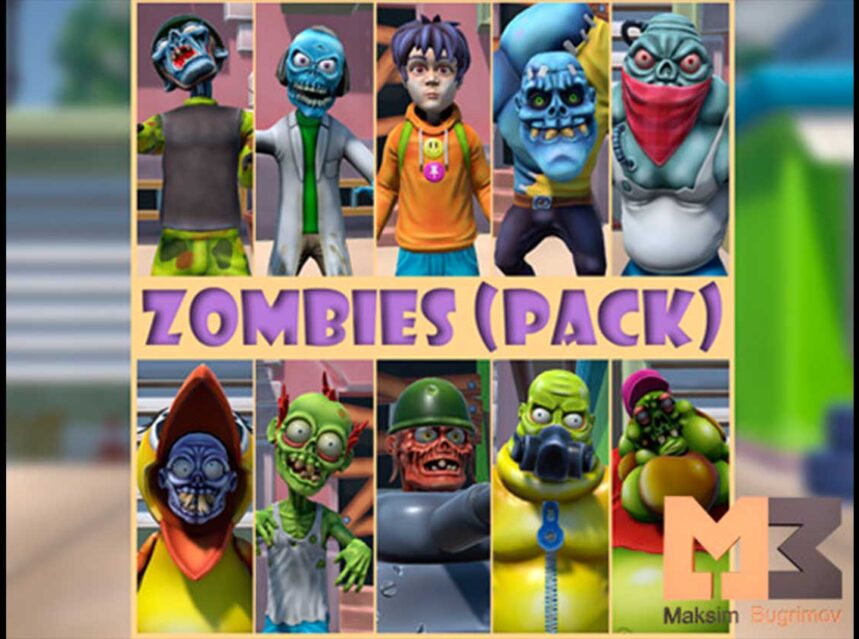 Free Zombies Character