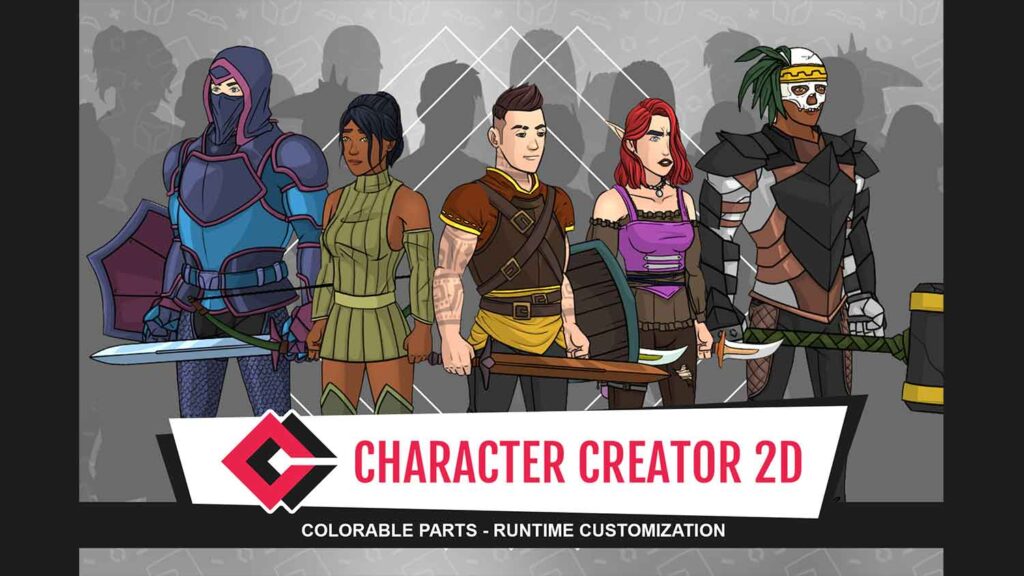 Character Creator 2D for unity