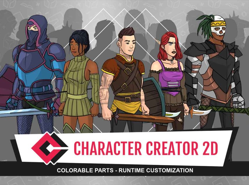 Character Creator 2D for unity