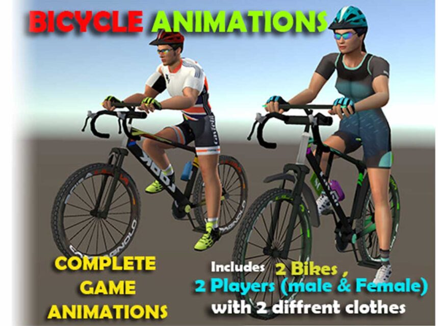 Cyclist Animations for Unity