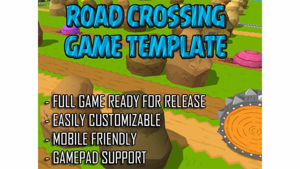 Road Crossing Game For Unity