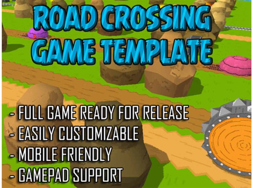 Road Crossing Game For Unity