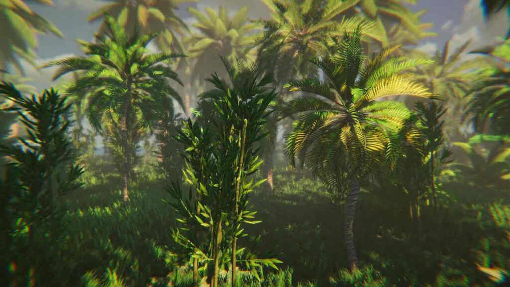 Tropical Island Vegetation unity free assets