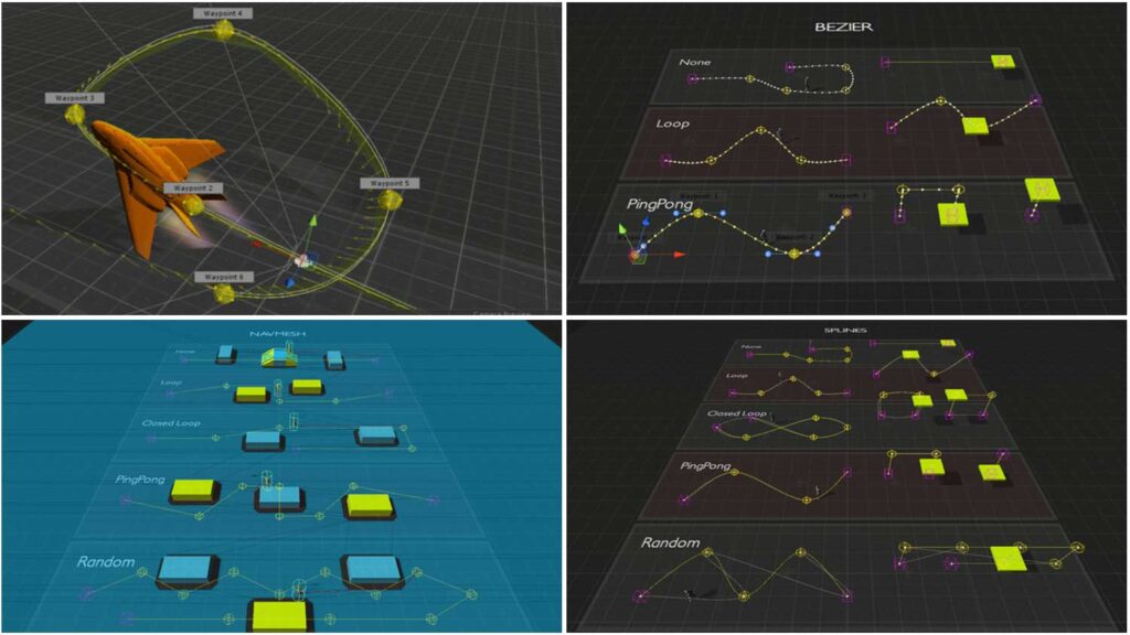 Simple Waypoint System free Asset