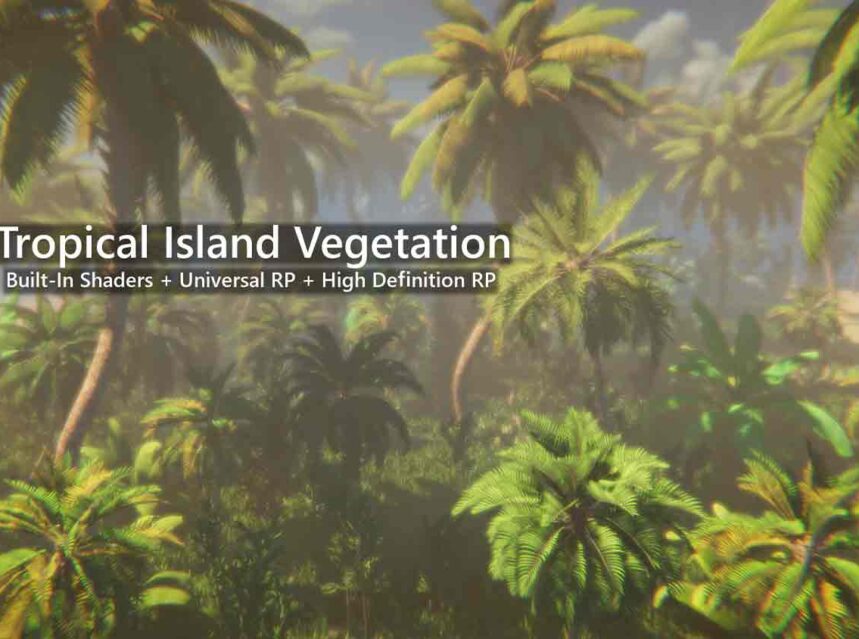 Tropical Island Vegetation