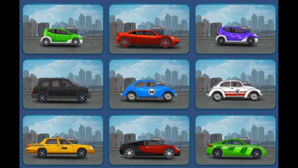 2d cars