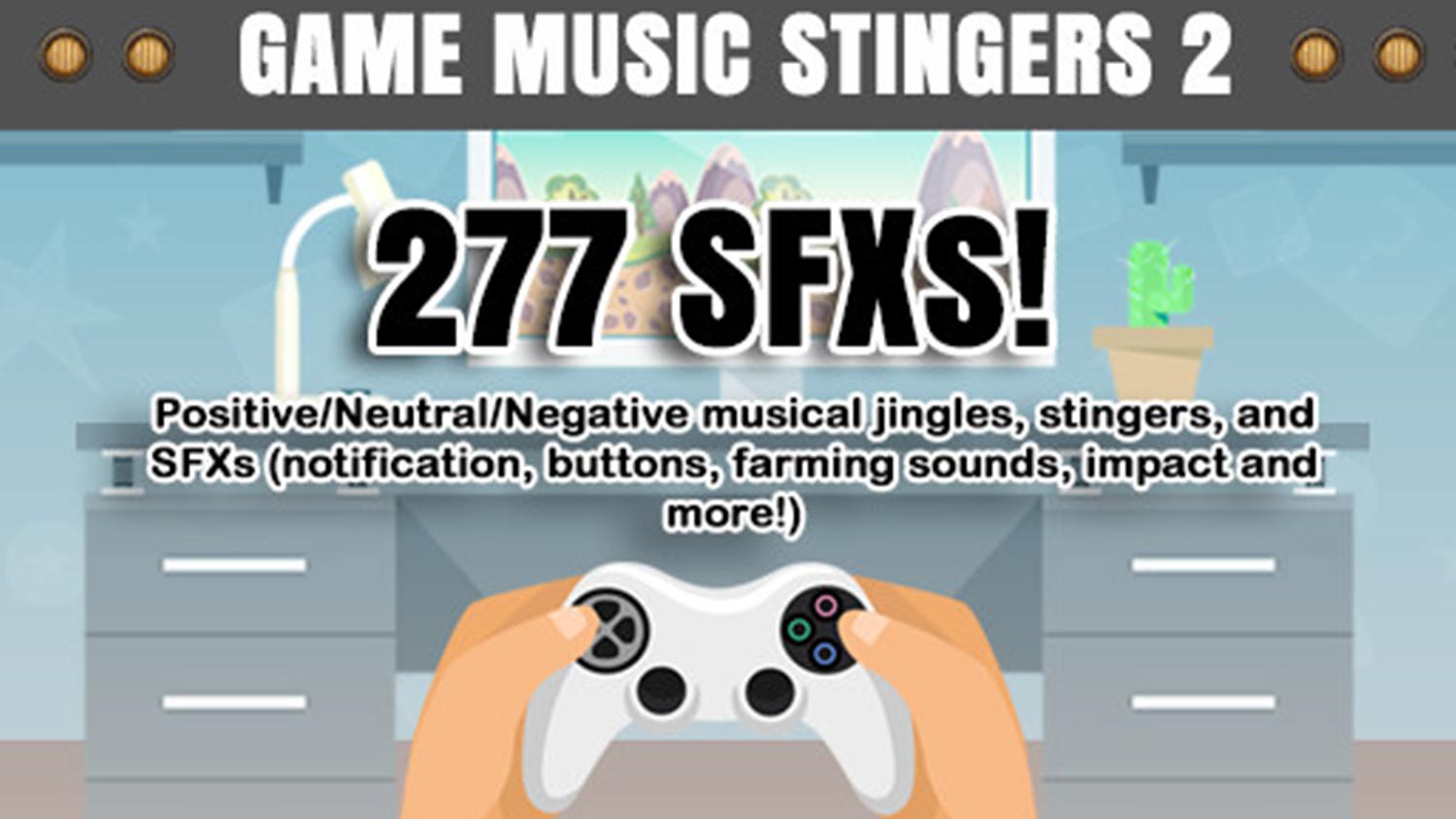 Game Music Stingers and UI SFX 2 Pack Free download