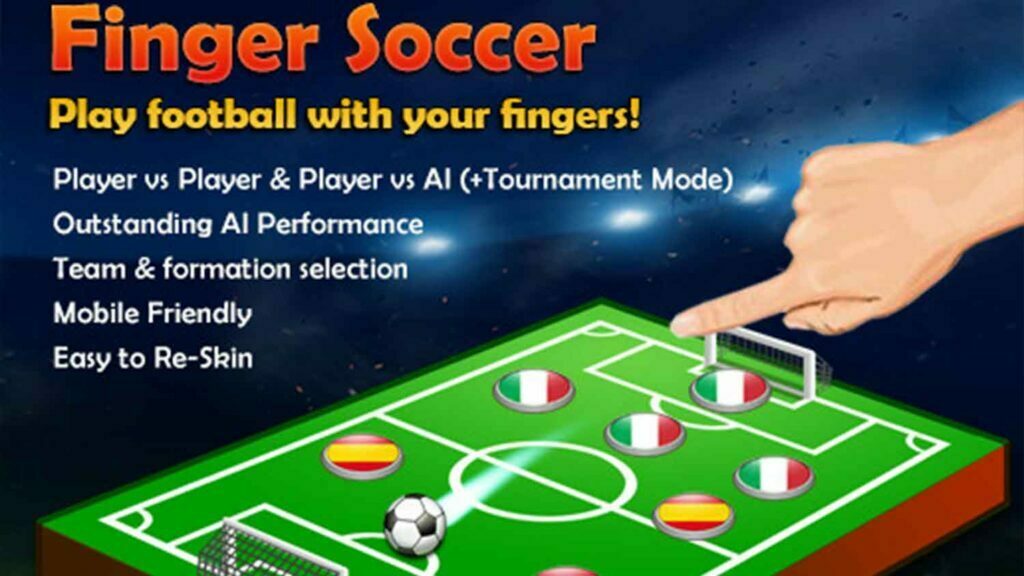 Finger Soccer Game Kit