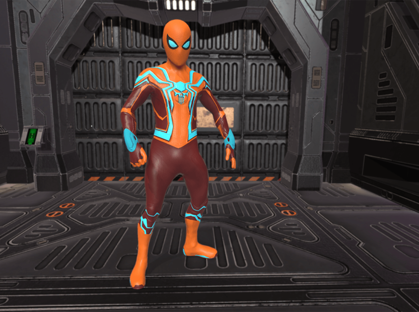 Super Hero 3D model free Download