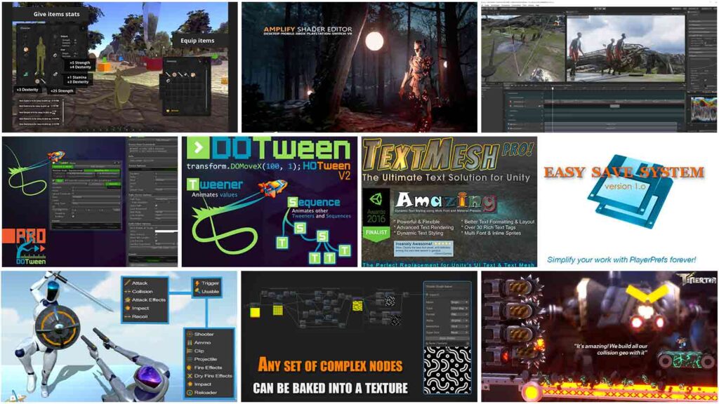 Top 10 Unity assets