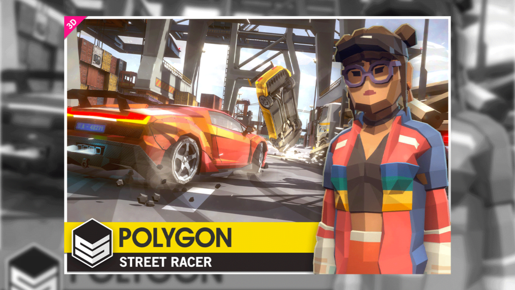 POLYGON - Street Racer - Low Poly 3D Art by Synty: Free Download