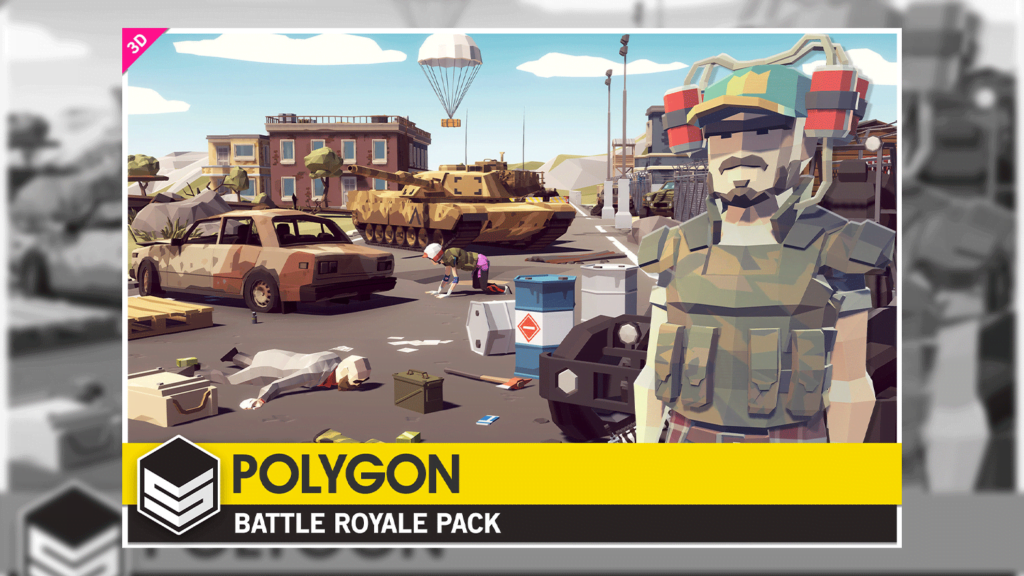 POLYGON Battle Royale - Low Poly 3D Art by Synty 1.05: Free Download