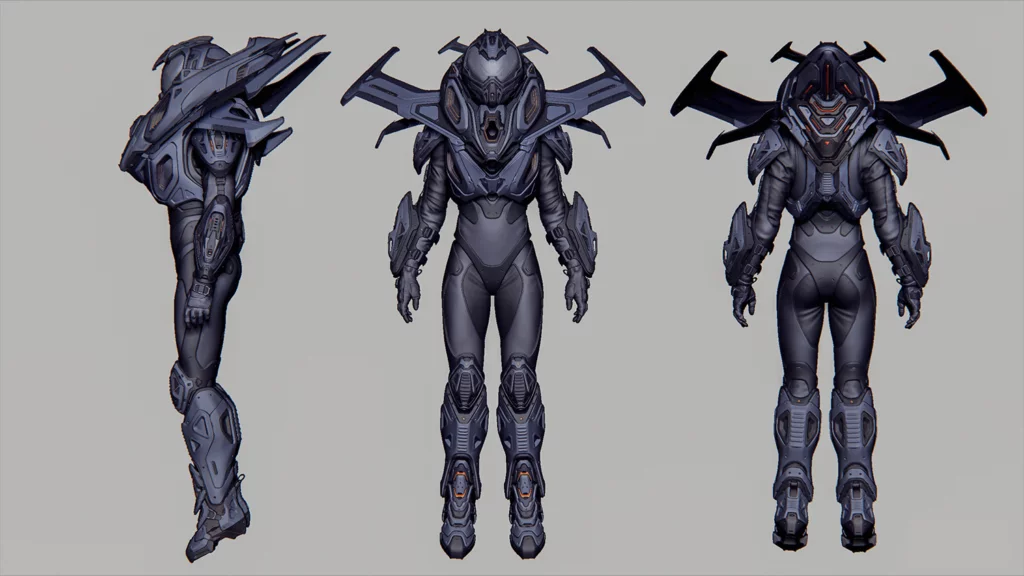 Sci-Fi Character 09 Valkyrie v1.0 free unity assets