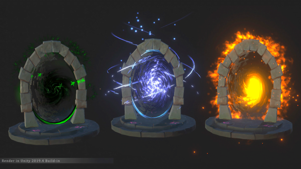 Stylized_Portal_VFX_1.0: free download asset