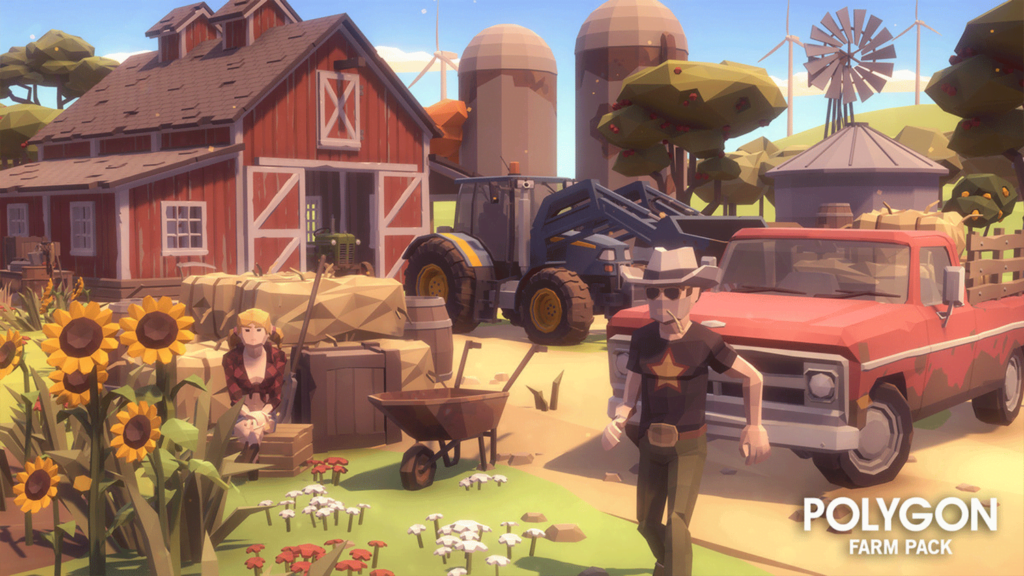 POLYGON Farm - Low Poly 3D Art by Synty v1.2: unity asssets