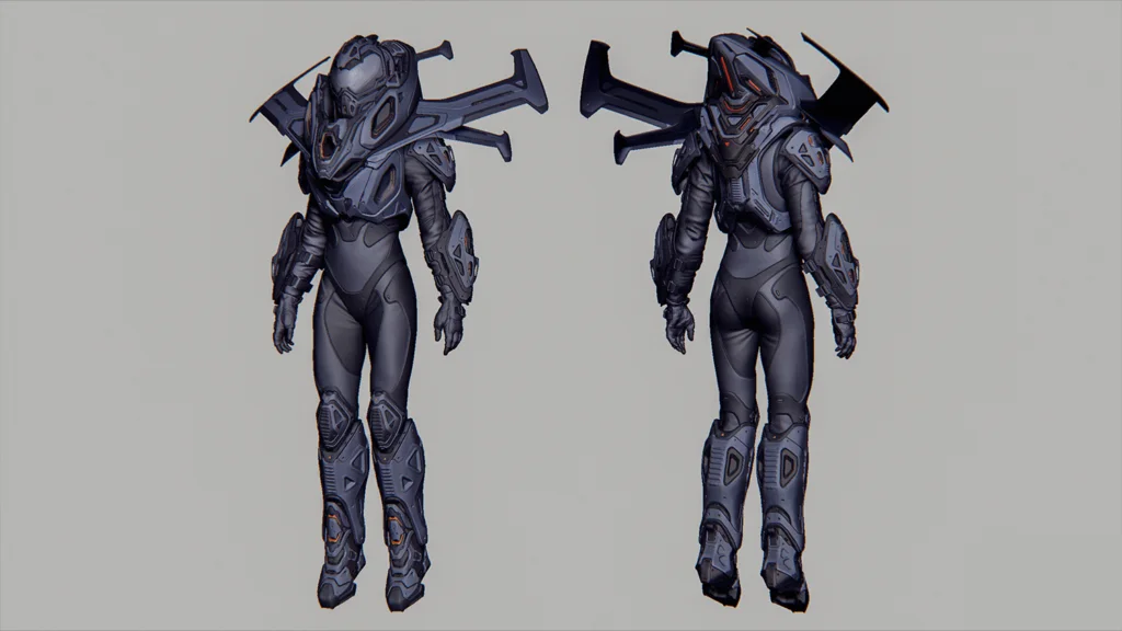 Sci-Fi Character 09 Valkyrie v1.0 unity free assets