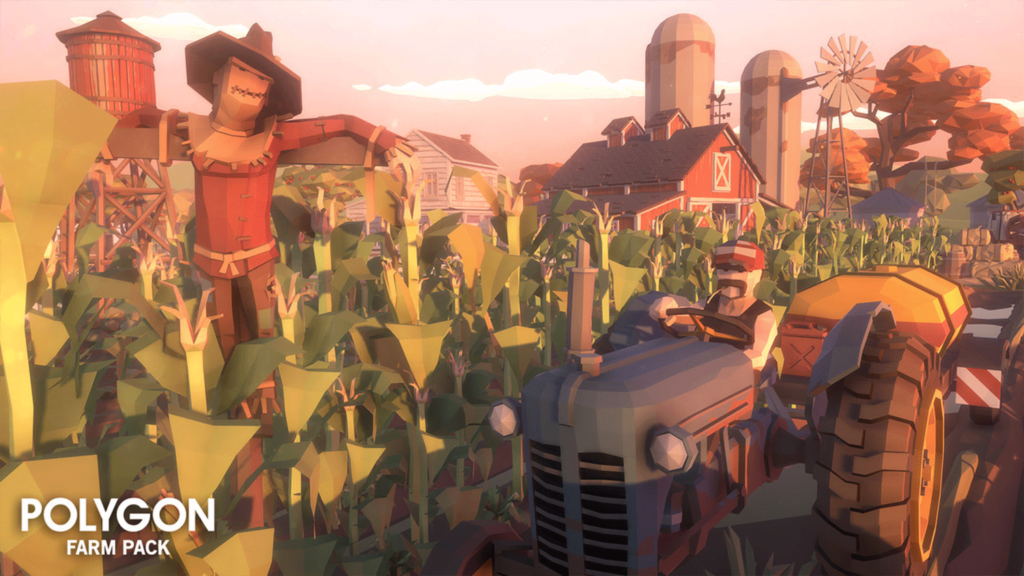 POLYGON Farm - Low Poly 3D Art by Synty v1.2: unity free assets store