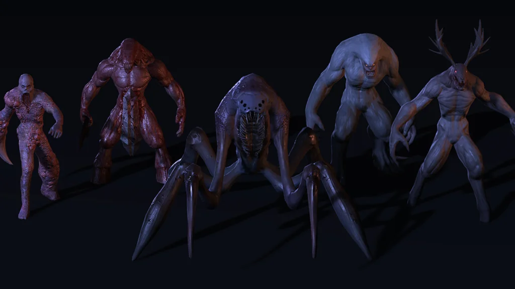 Horror Creatures v1.0  unityfreaks