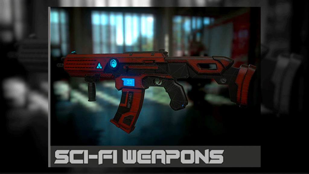 Sci-fi weapons.v2.2: free asset download