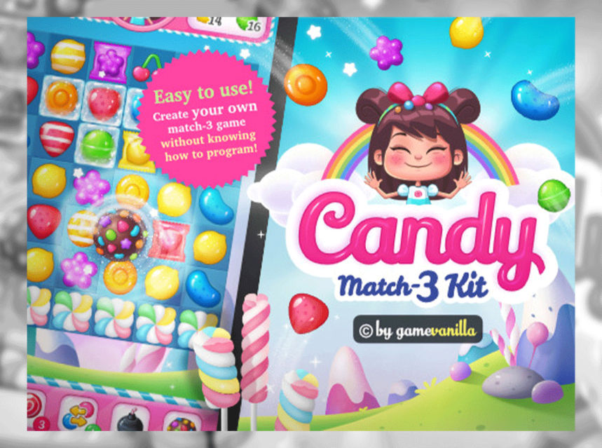 Candy Match 3 Kit