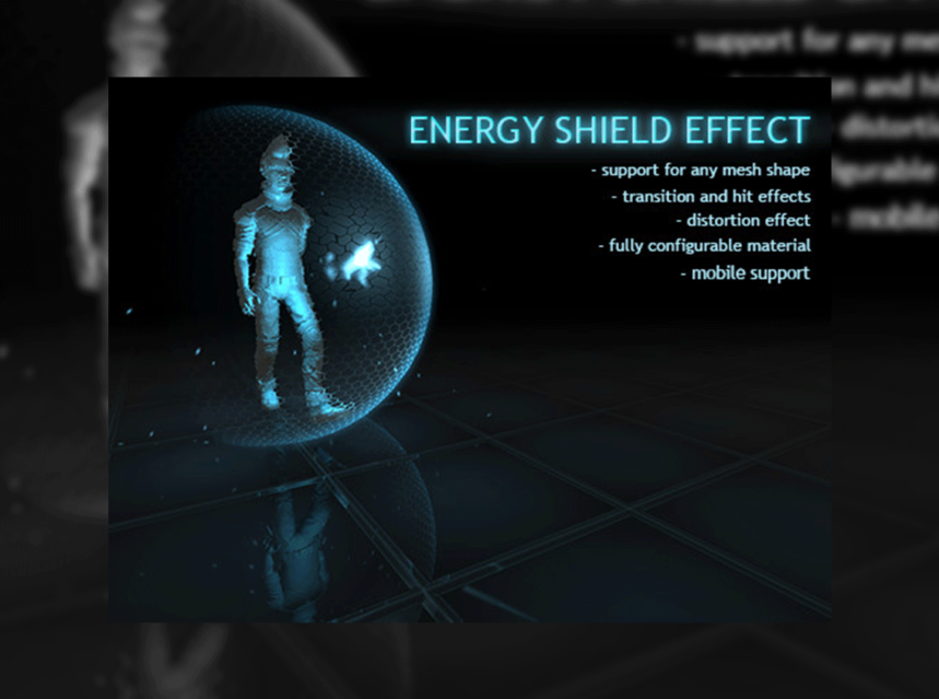 Energy Shield Effect with Transition and Hit Response v1.33