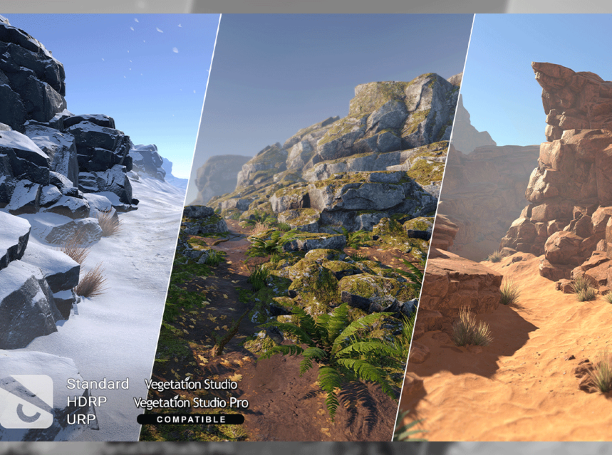 PBR Rocks - Nature Pack v2.4