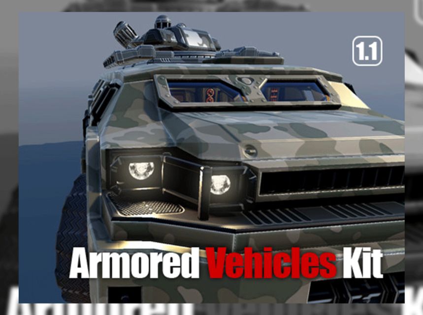 Sci-Fi Armored Vehicles Kit v1.1