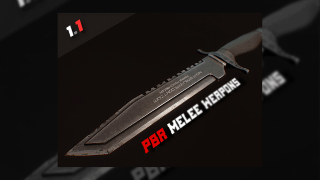 PBR Melee Weapons Pack v1.105 PBR Melee Weapons Pack v1.105 Free Download