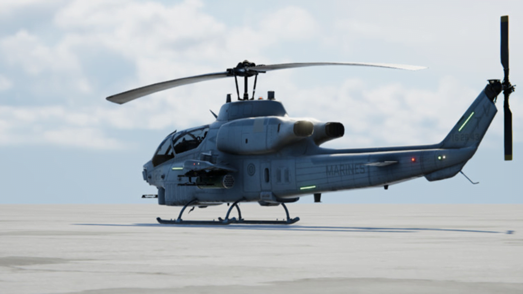 PBR AH-1W SuperCobra free assets