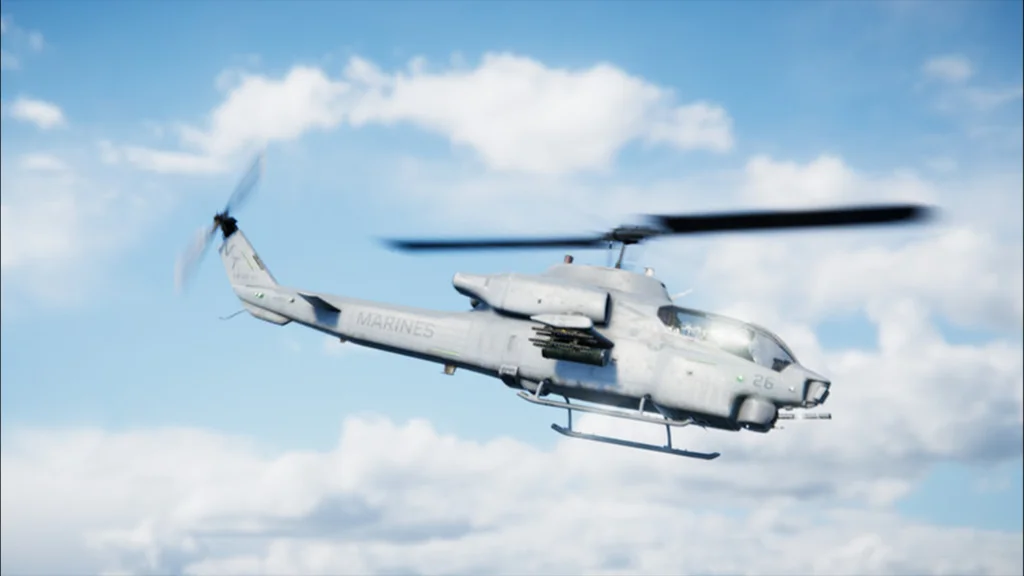 PBR AH-1W SuperCobra unity free assets