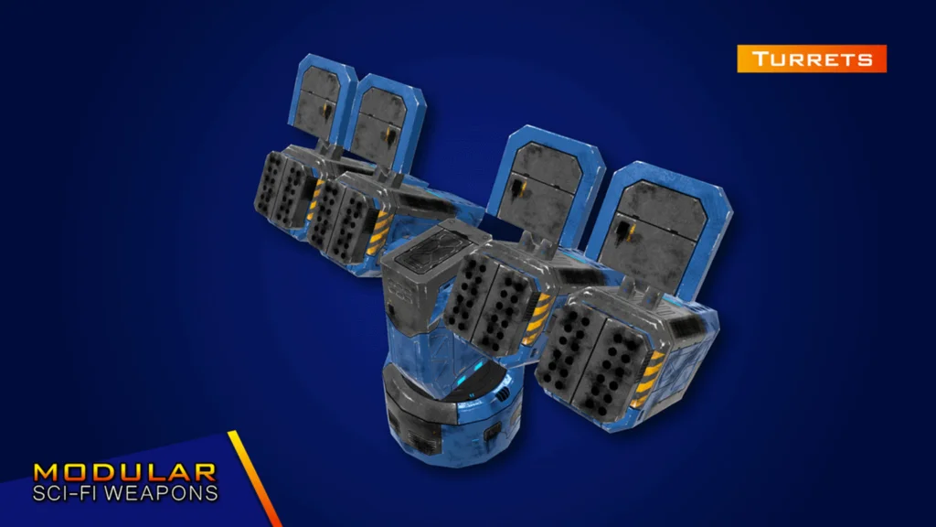 Modular_Sci-Fi_Weapons_v2.2:free assets for unity